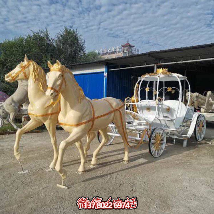 玻璃鋼仿真動物馬車，讓您的公園和游樂場更具吸引力