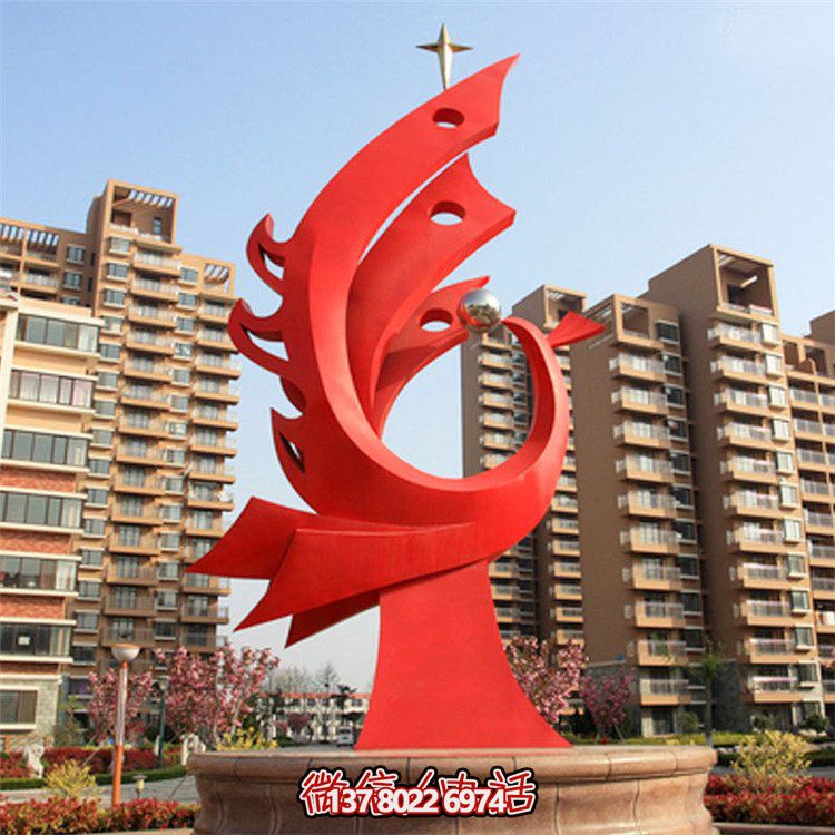 不銹鋼景觀標志，美化別墅小區